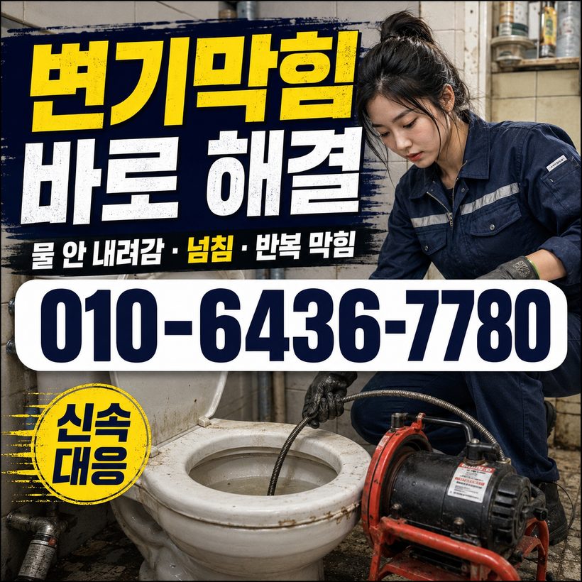 용호동 지역 하수구뚫음 관련 이미지