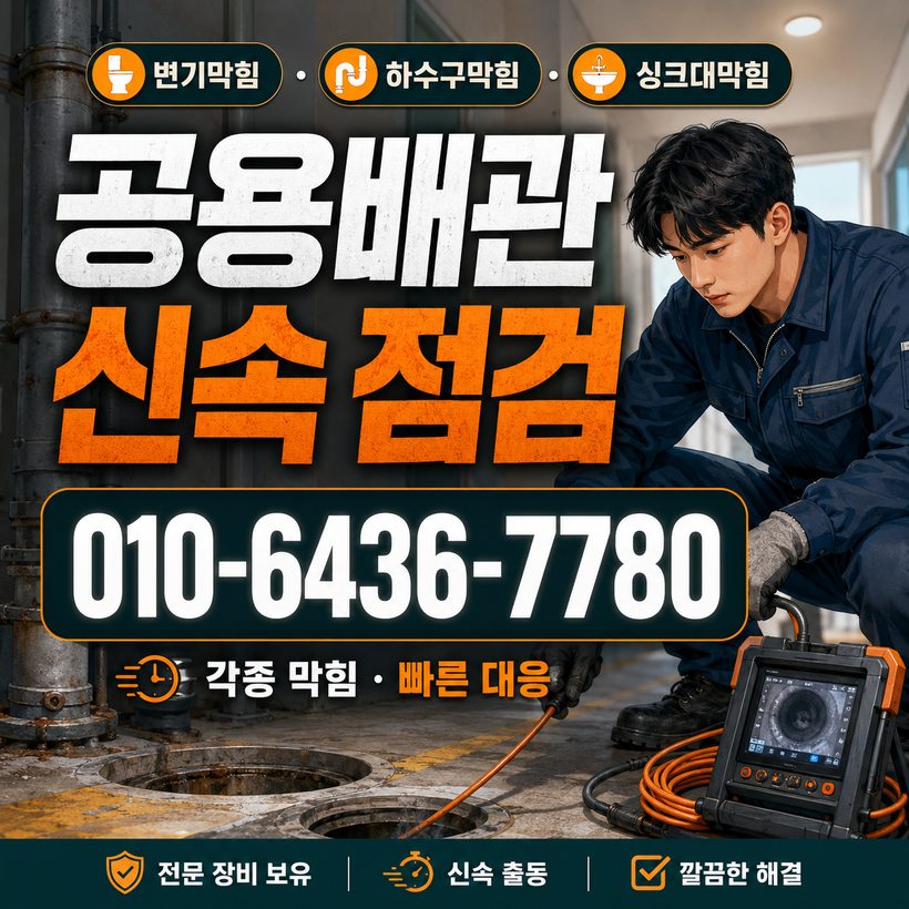양정동 지역 세면대막힘 관련 이미지